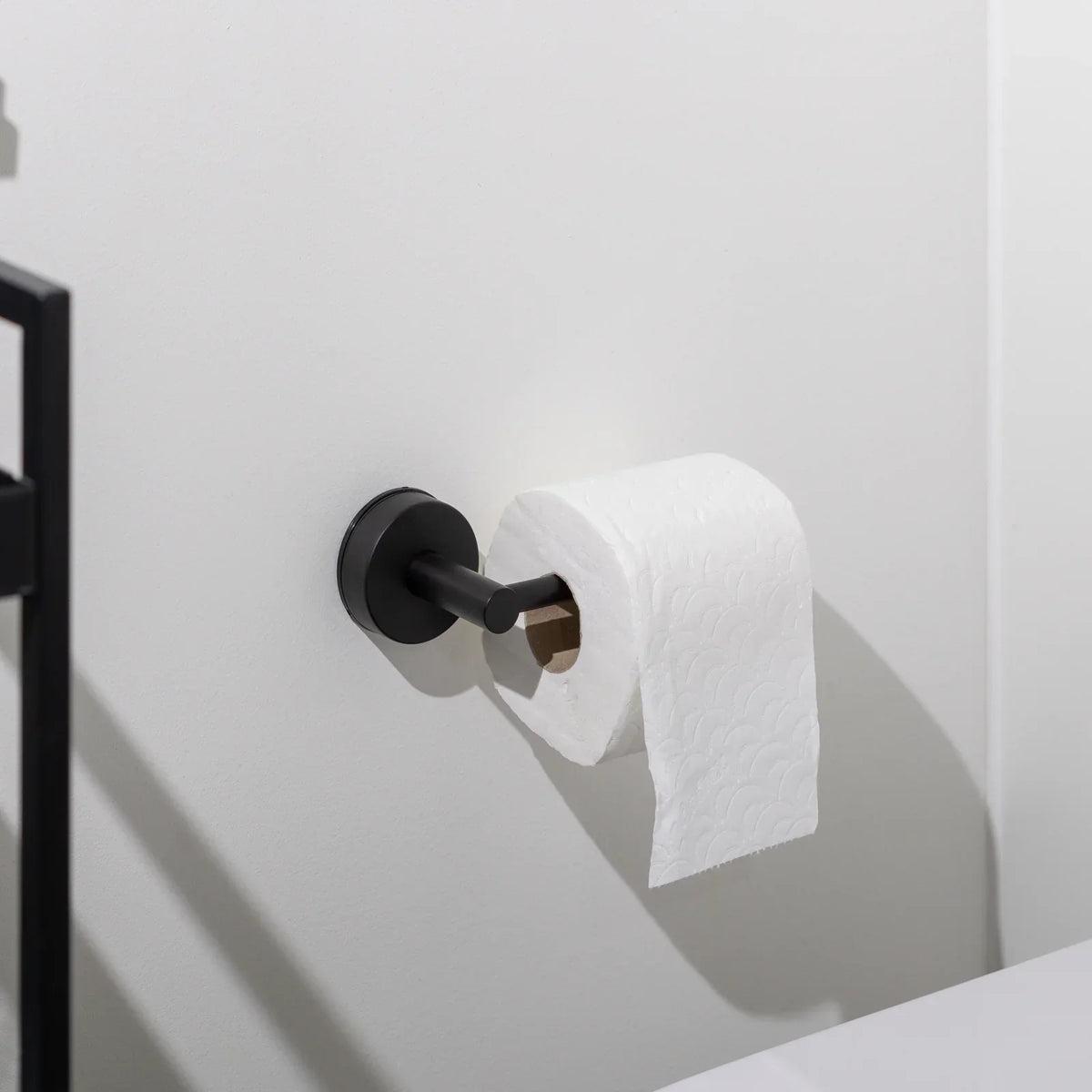 Toiletrulleholder - Nem montering uden at bore